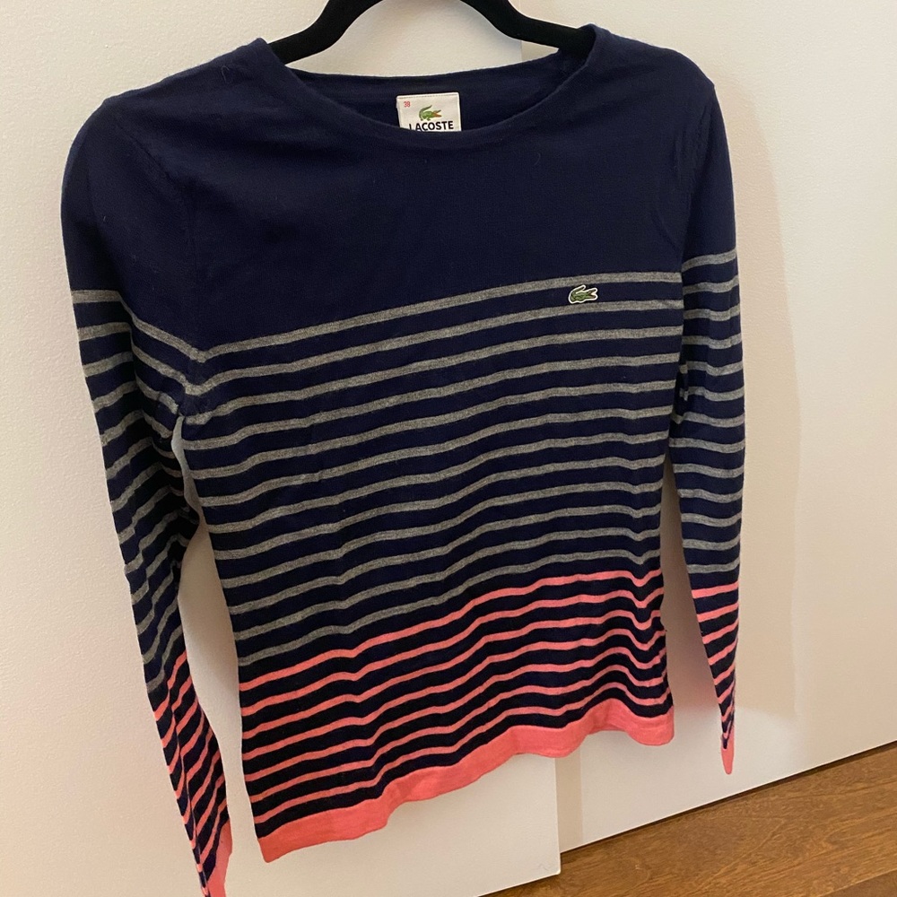 Lacoste Stripe Sweater